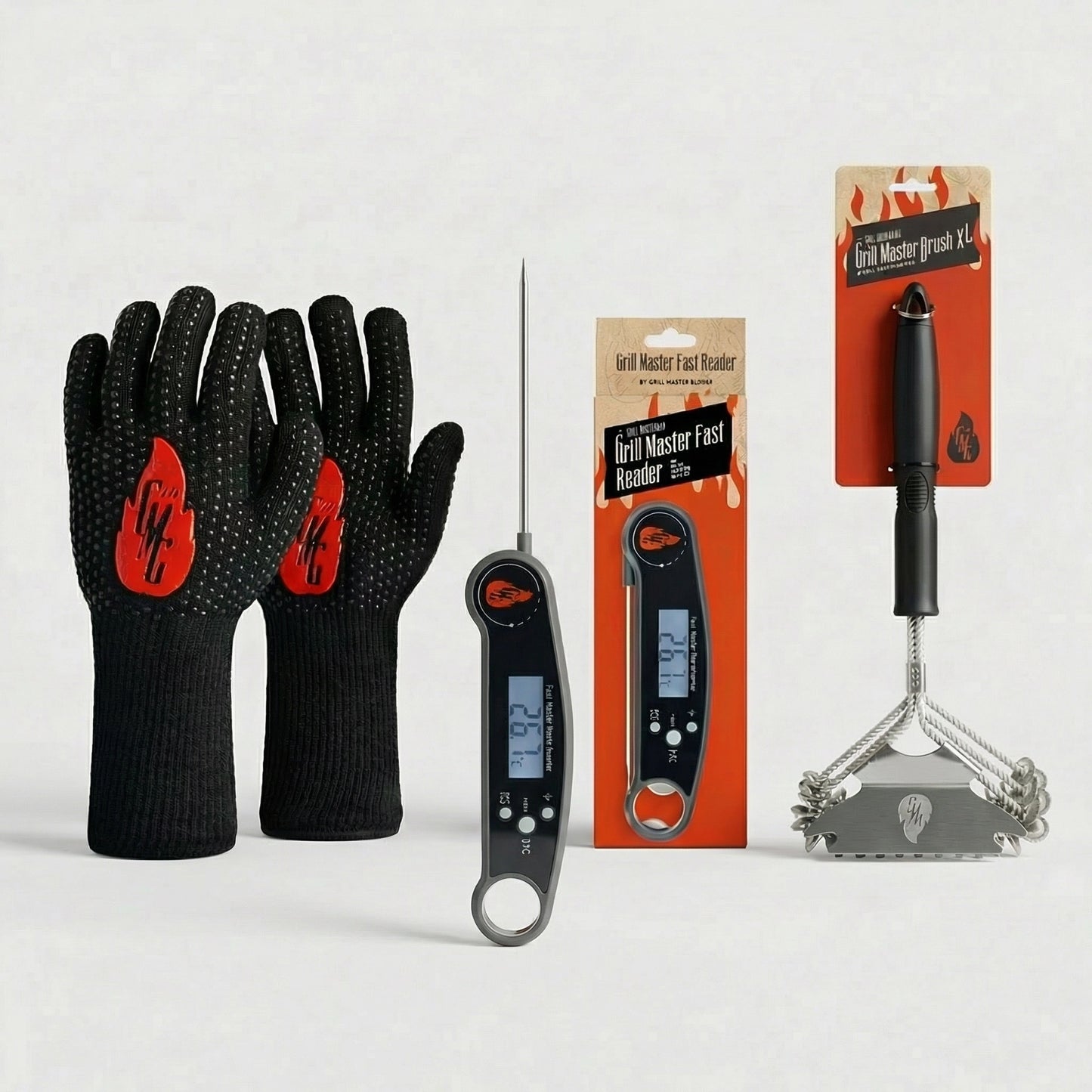 Grill Master BBQ Fast & Clean Set