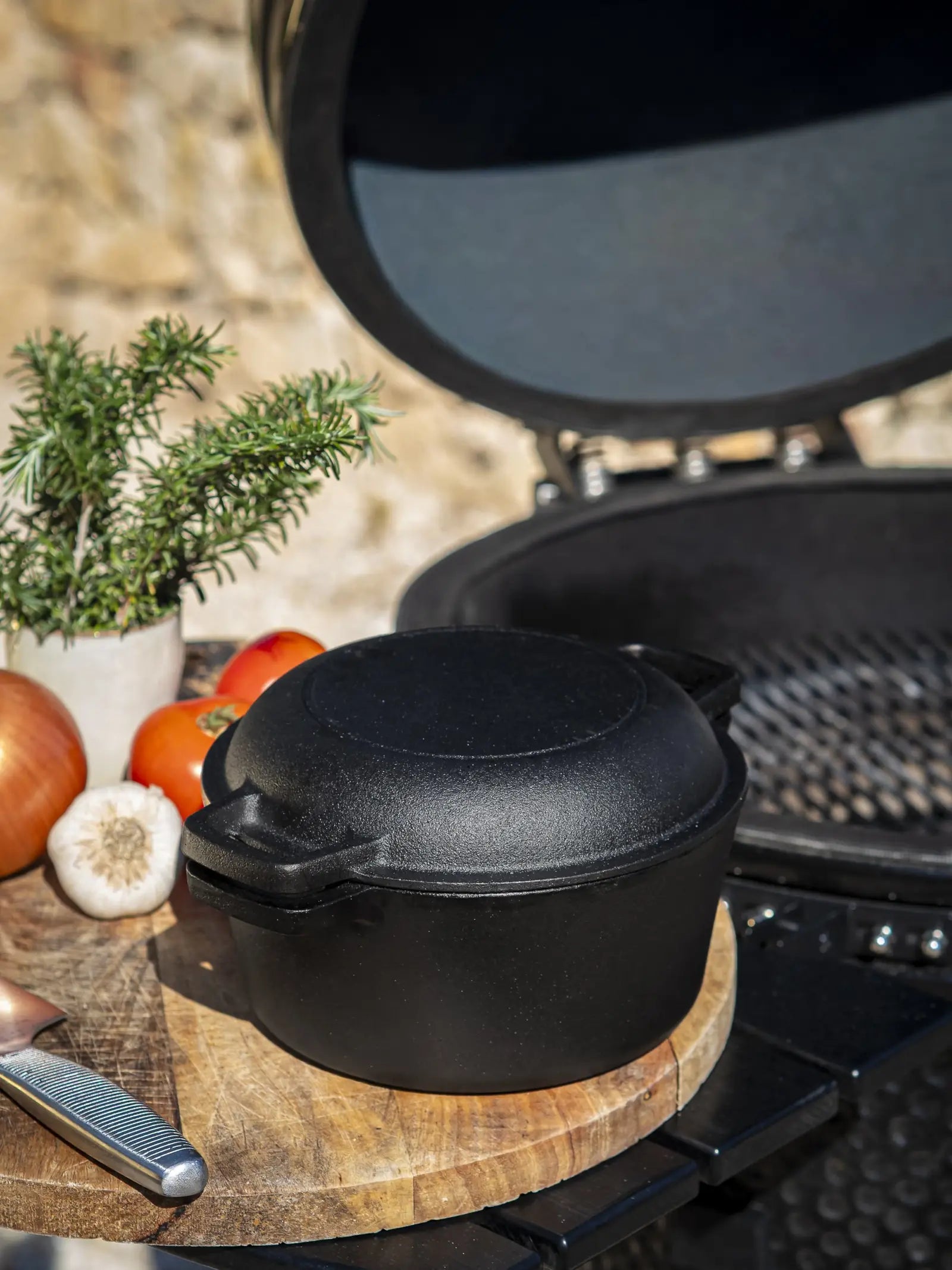 Warum mit Gusseisen auf Grill und Barbecue kochen?