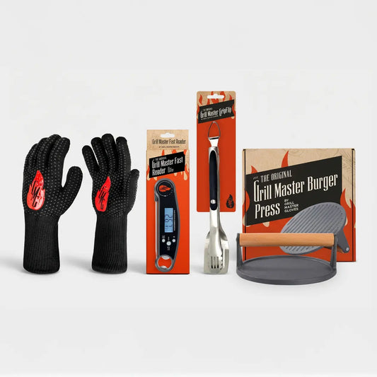 Grill Master Burger Master BBQ Set
