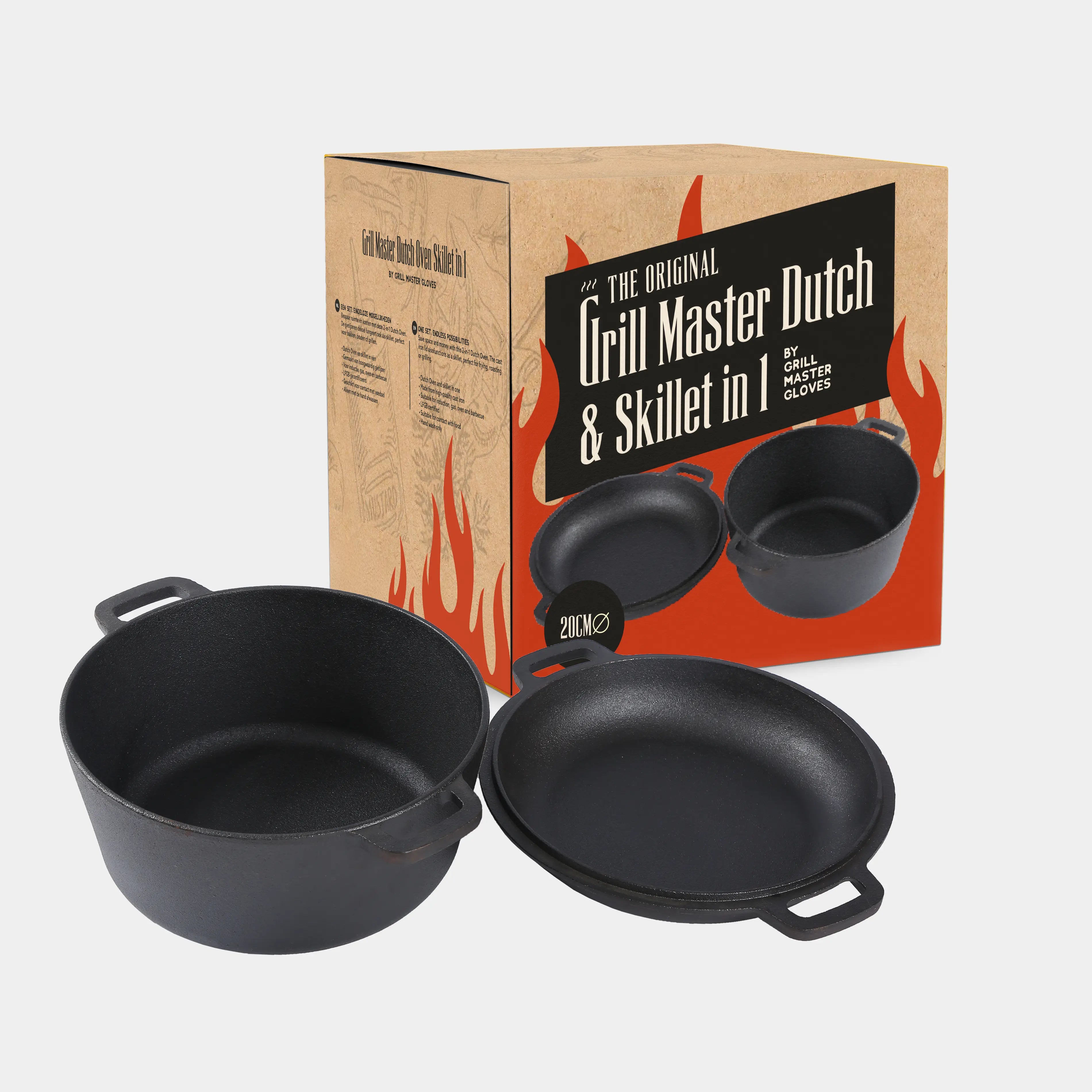 Grill Master Dutch Oven 2-in-1