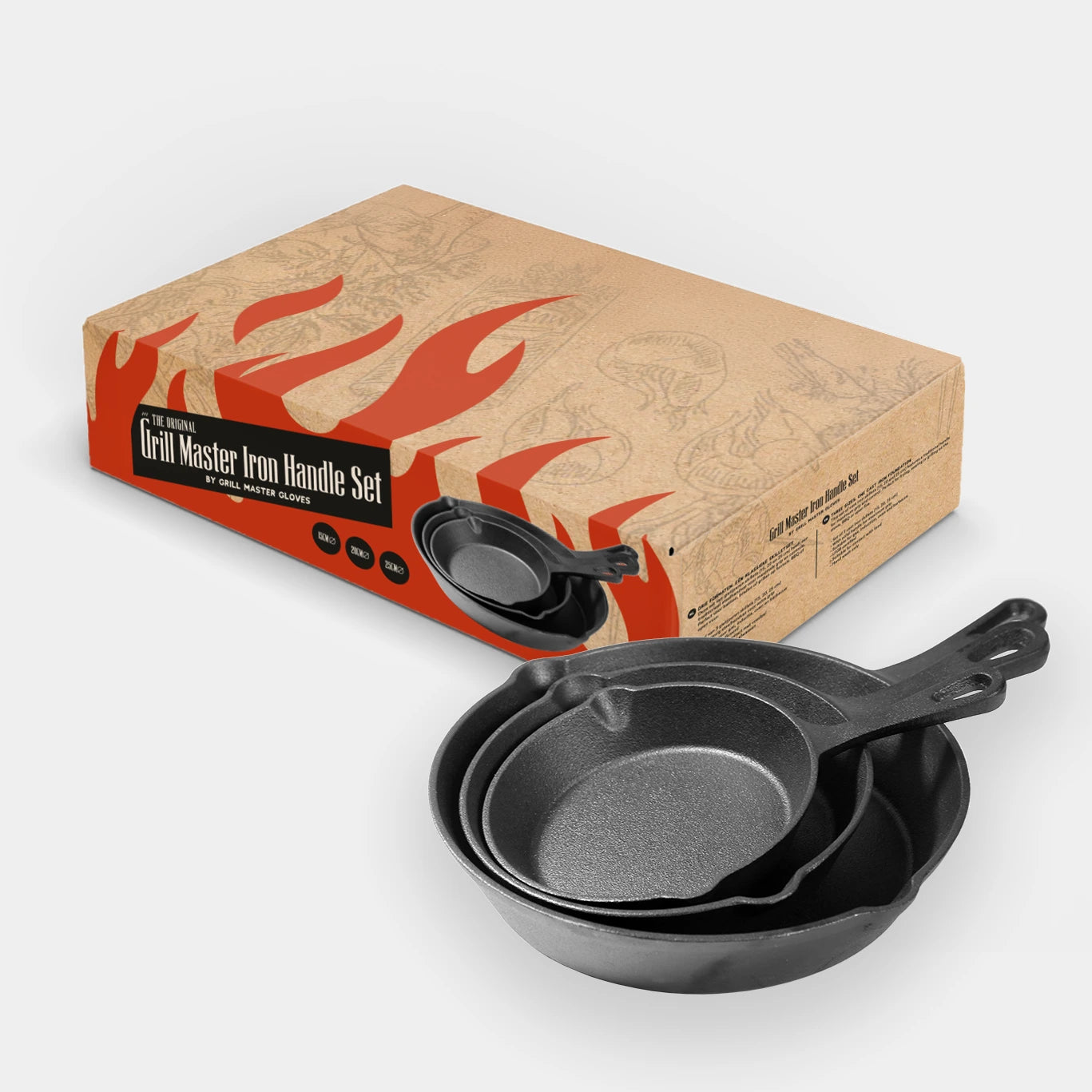 Grill Master Iron handle set