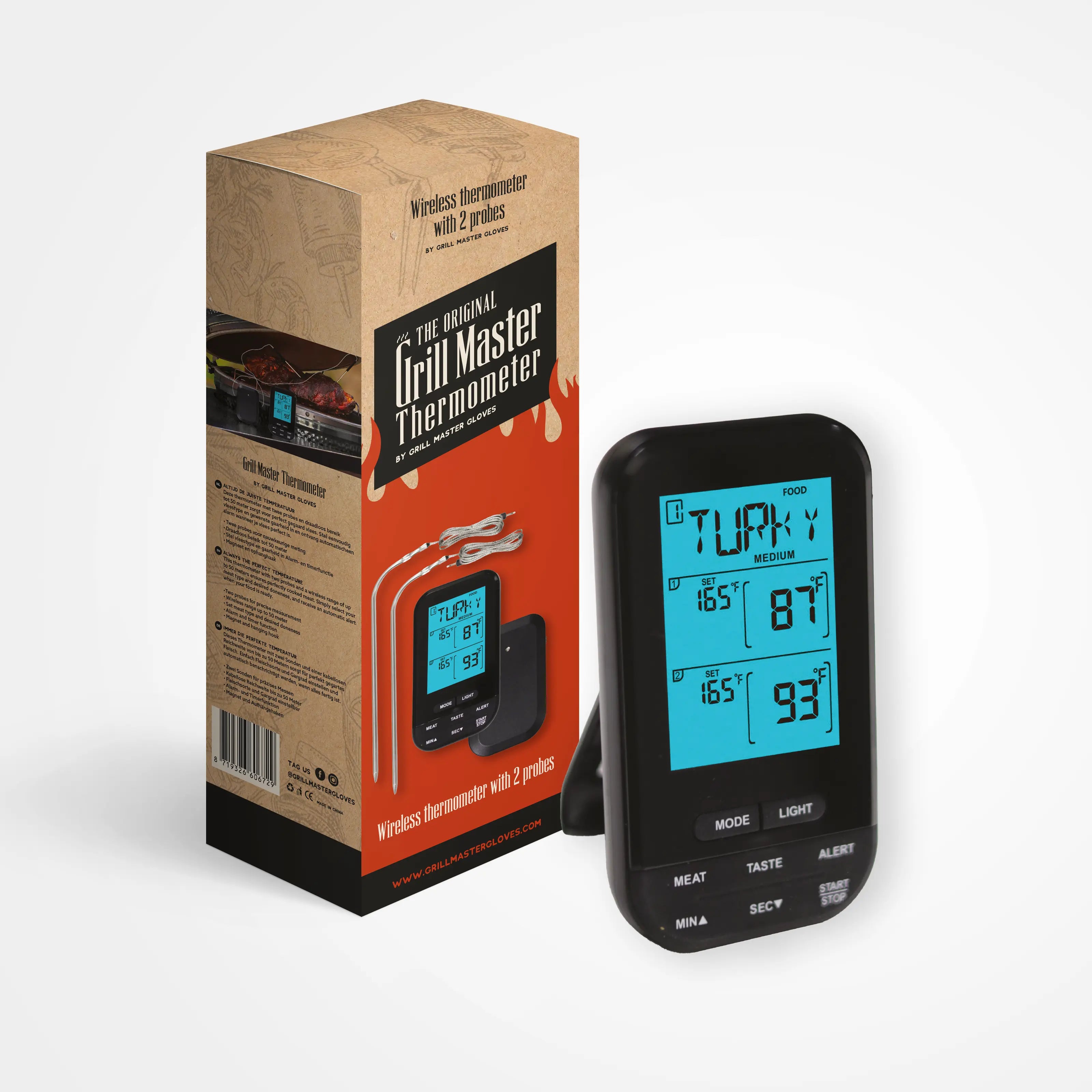Termometer Master BBQ Thermometer Kopen? Grill Master Thermometer – Grill Master Gloves