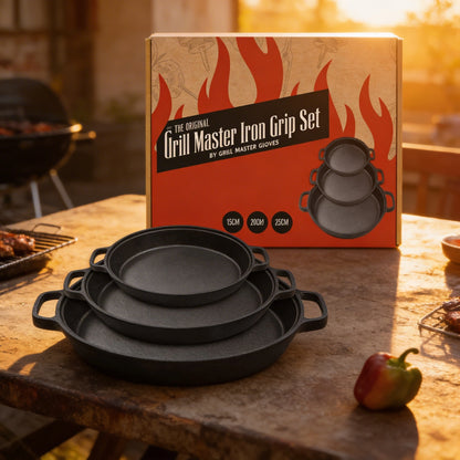 Grill Master Iron Grip Set