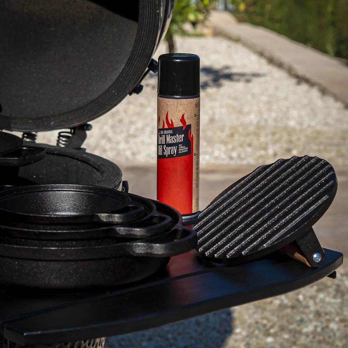 Grill Master Cast Iron Burger Press