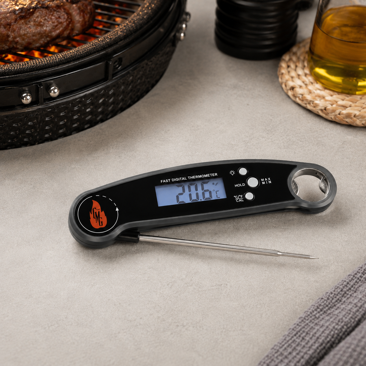 Grill Master Fast Reader